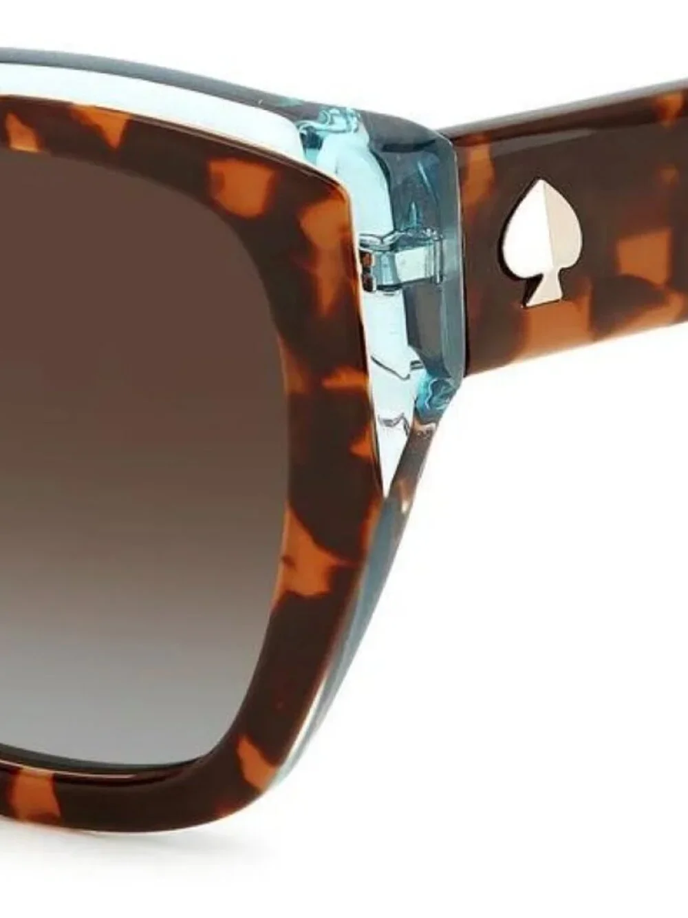 NEW KATE SPADE YOLANDA/S 0086LA HAVANA BROWN POLARIZED AUTHENTIC SUNGLASSES - Picture 5 of 6